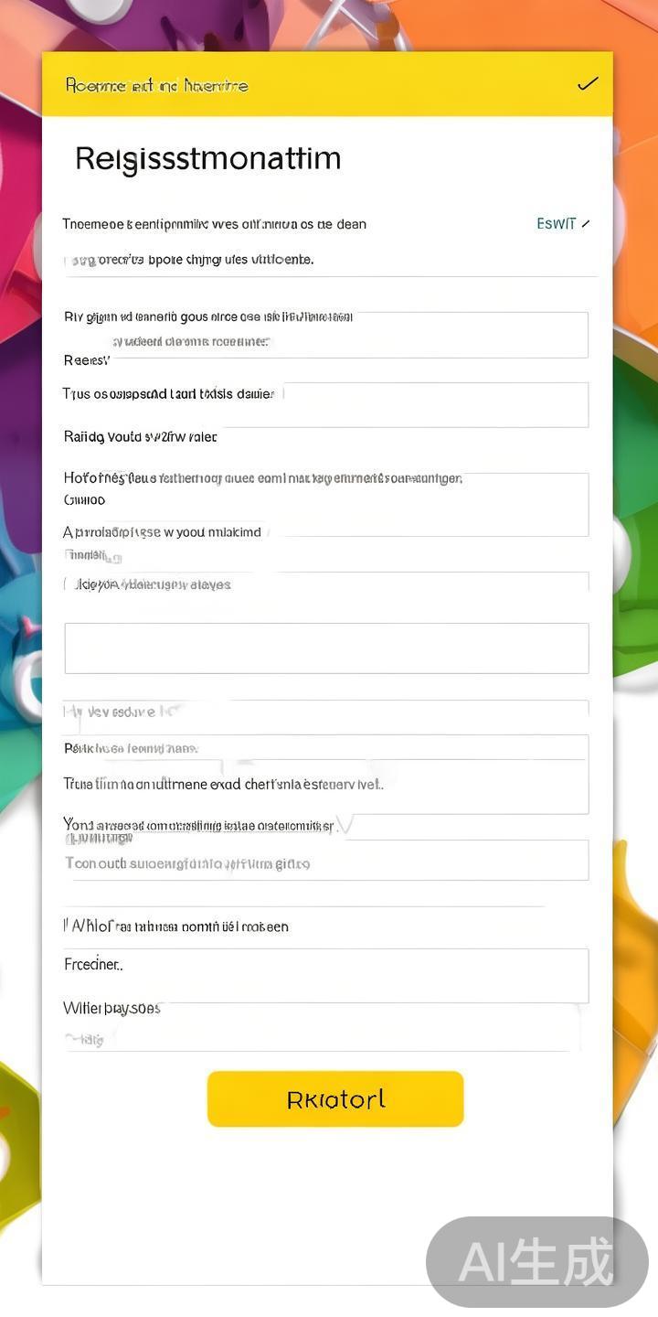 九游体育官方网站注册流程详细指南与操作步骤解析 点击“注册”后,系统会自动跳转到注册界面。在这里,